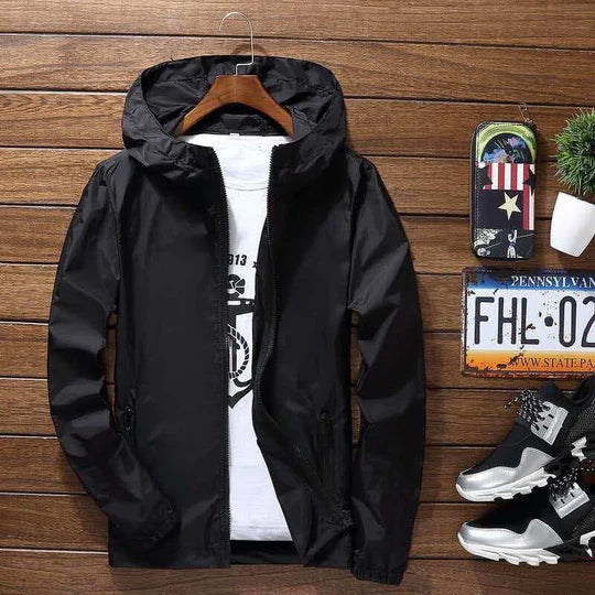 Donte | elegante herrenjacke mit kapuze