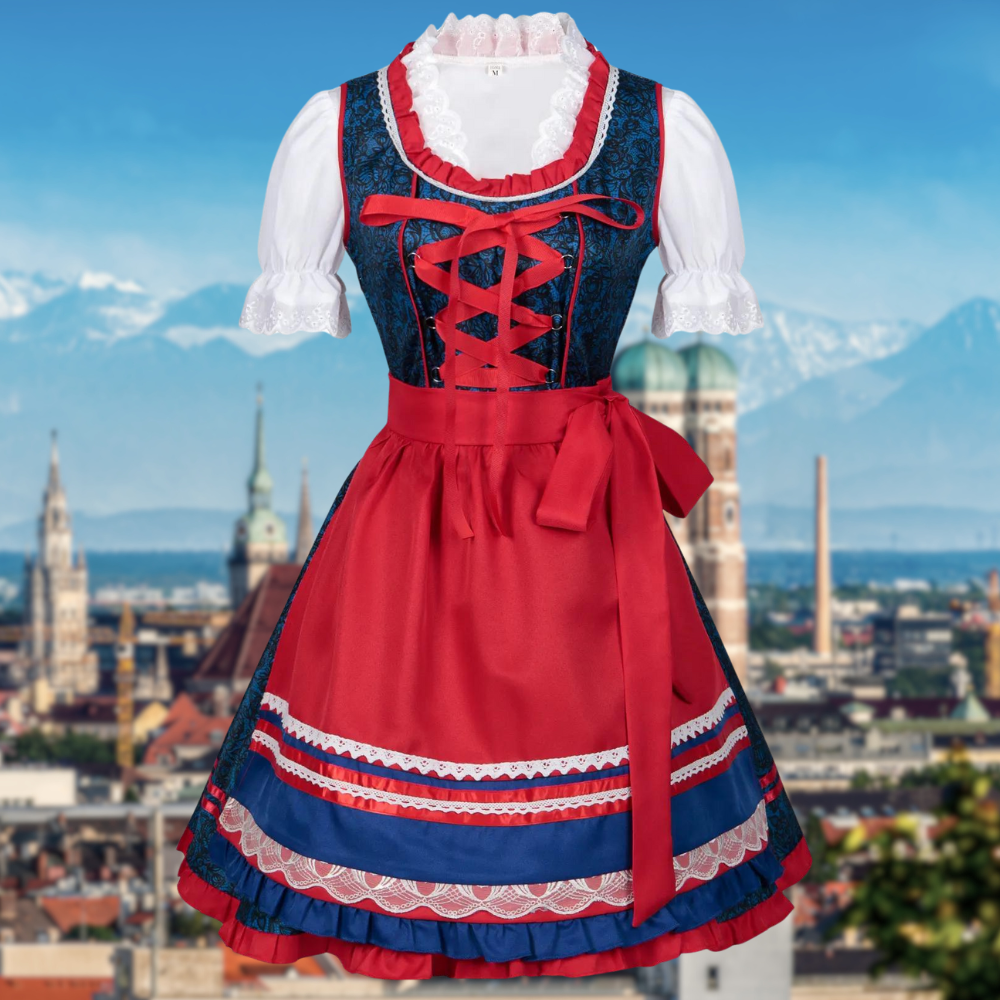 TRACHTIG AMELIE - e Tracht für Damen mit Schürze und Bluse