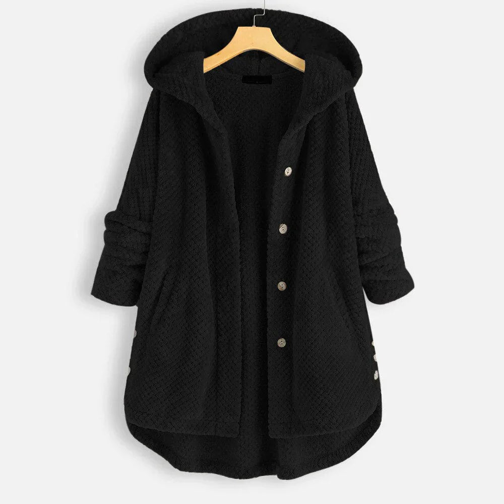 Übergroße kapuzenjacke für frauen - Arabella
