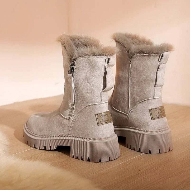 Tanja - knöchelhohe schneestiefel für damen