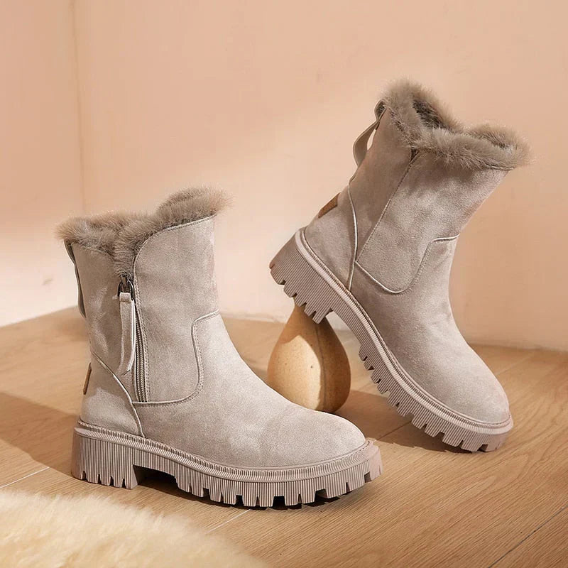 Tanja - knöchelhohe schneestiefel für damen