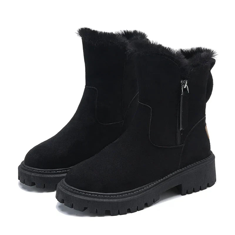 Tanja - knöchelhohe schneestiefel für damen