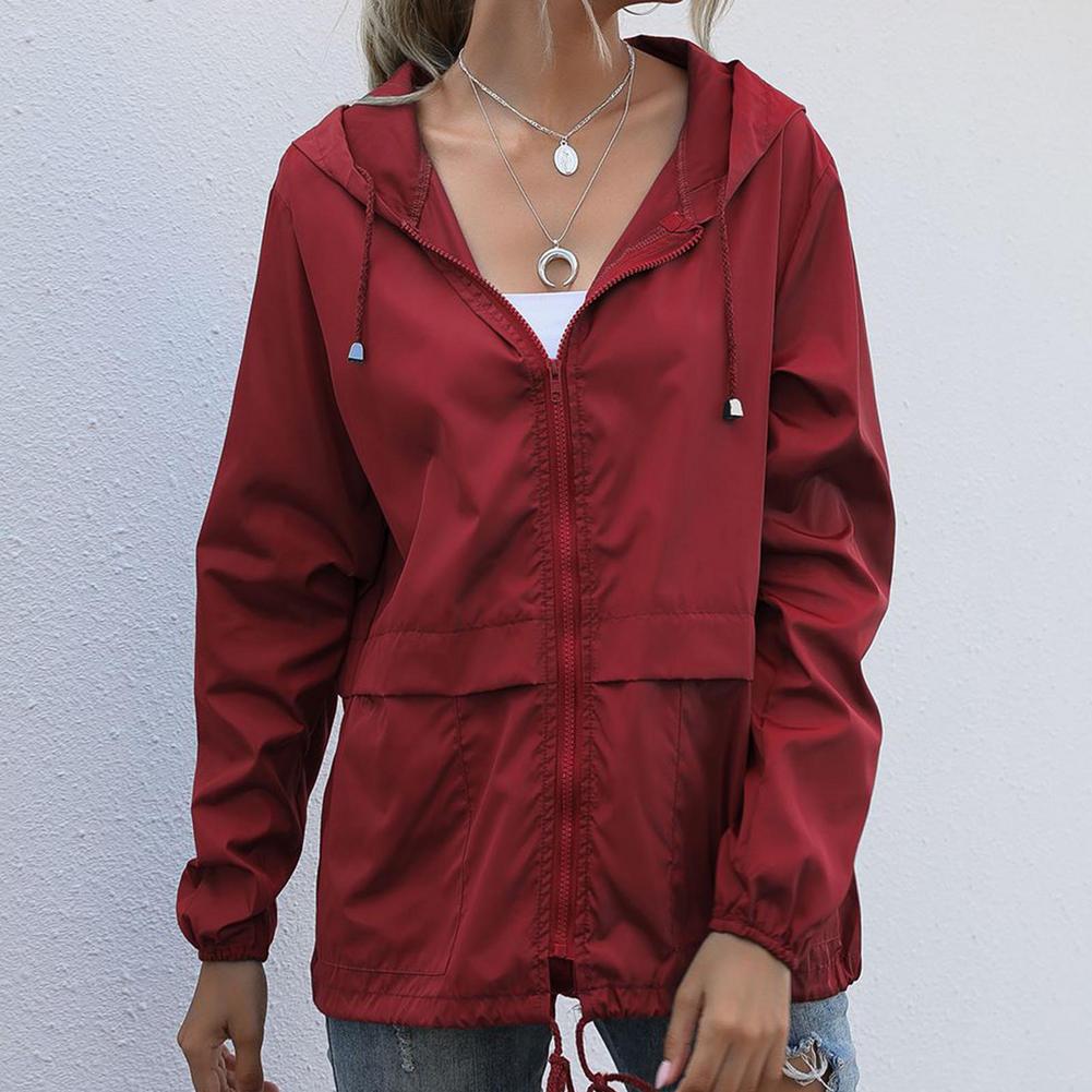 Winddichte sommerjacke mit kapuze – Monet