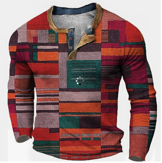 Nathan – stylischer pullover mit waffelstruktur für herren (italienisches design)