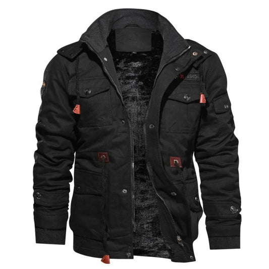 Mit fleece gefütterte winterjacke – Corbin
