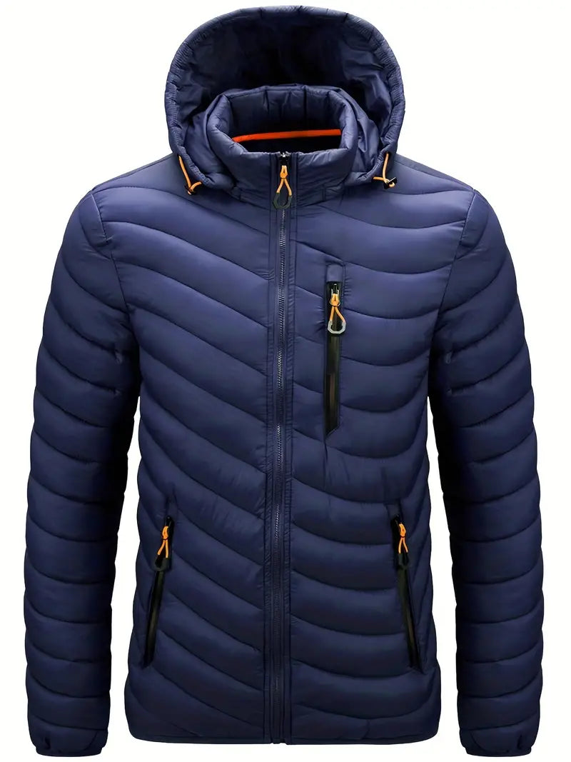 Evershield - winterjacke für herren, leicht und warm