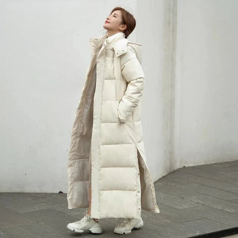 Eleganter winddichter wintermantel für damen – Gwen