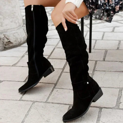 Ankenin | reißverschluss damenstiefel winter
