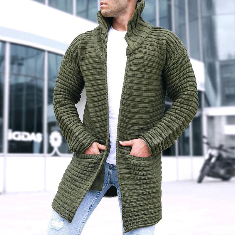 Richard – strickmantel für herren