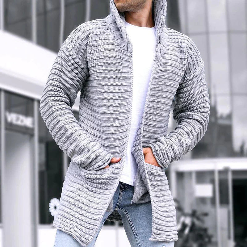 Richard – strickmantel für herren