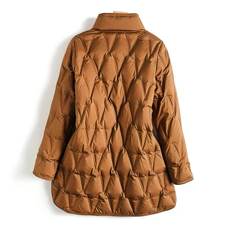 Veerle| modische wattierte damenjacke