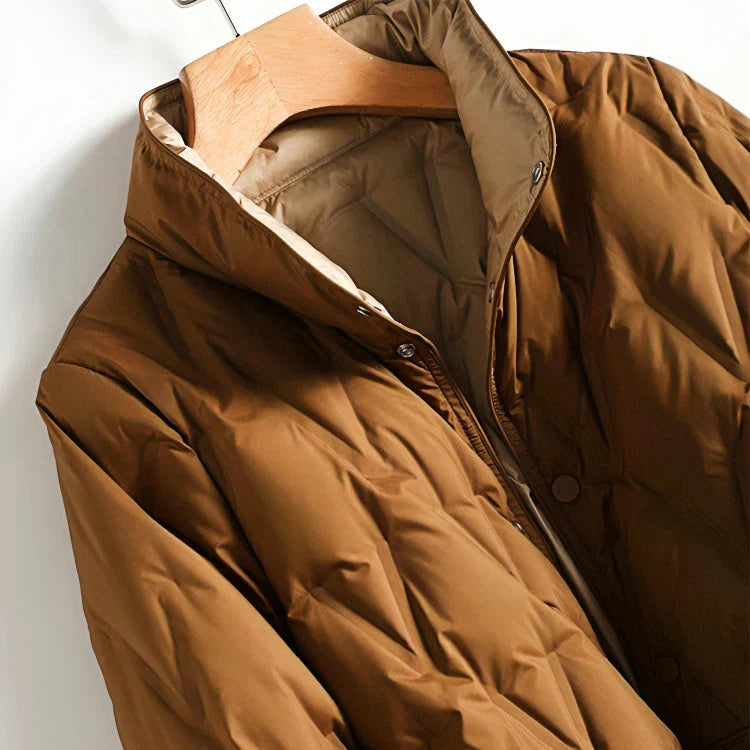 Veerle| modische wattierte damenjacke