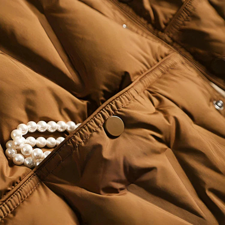 Veerle| modische wattierte damenjacke