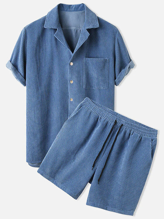 Jaxs - mega stylisches set aus hemd und shorts für den sommer