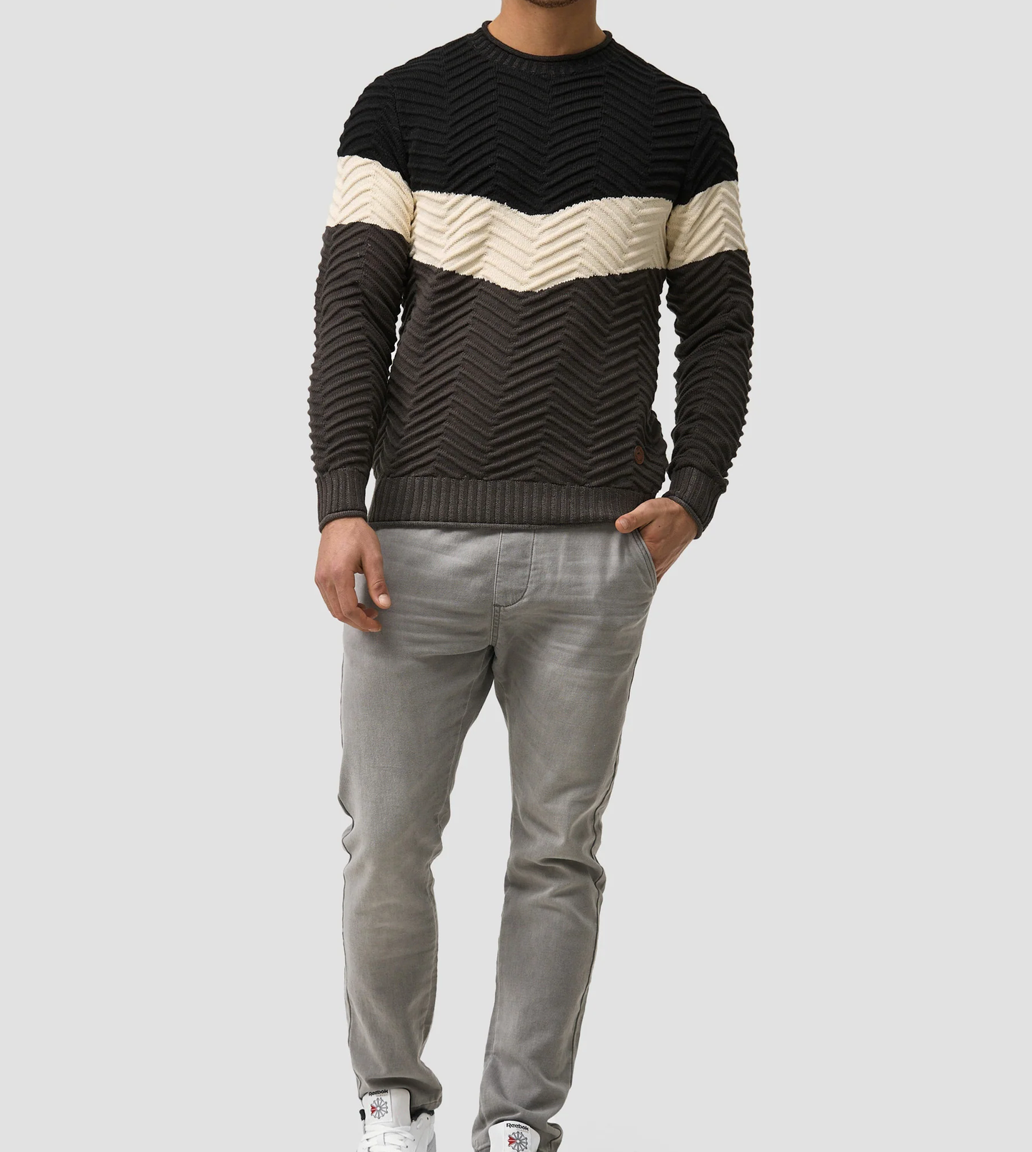 TOMMY - Stylischer Baumwoll-Pullover für Herren (italienisches Design)