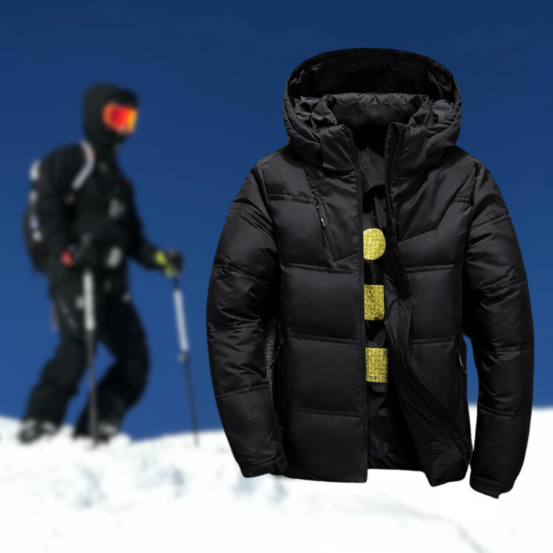 Survan – warm wattierte winterjacke für herren