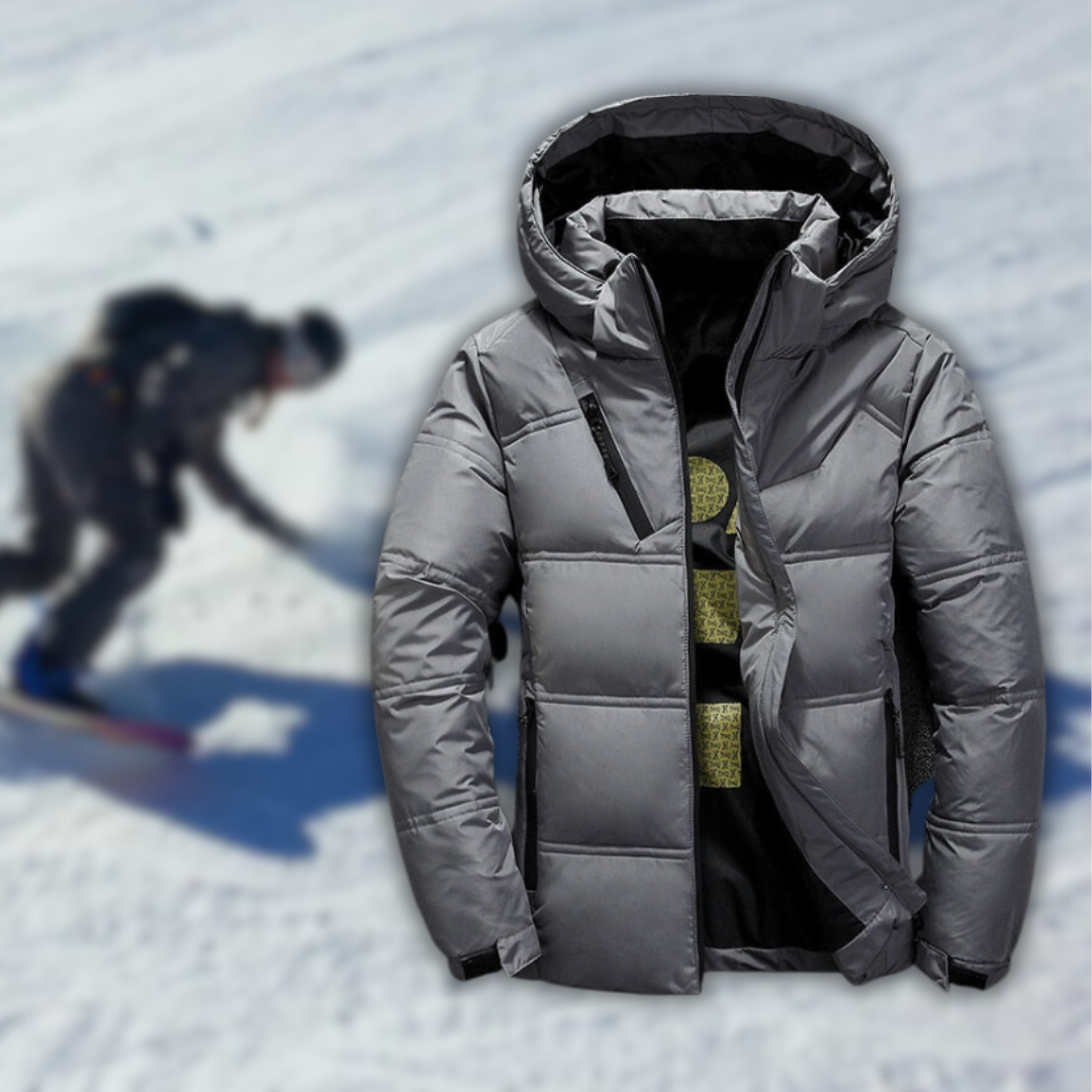 Survan – warm wattierte winterjacke für herren