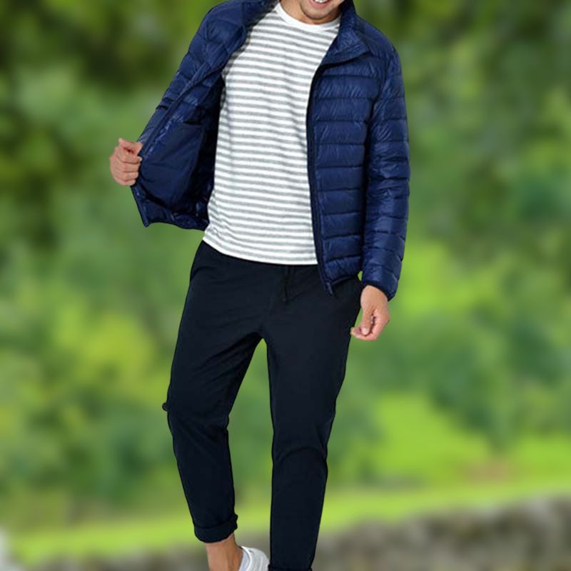 Joe – leichte winterjacke für herren