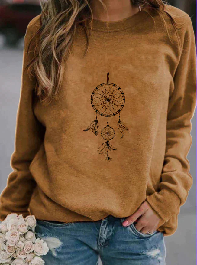 CARLOTA - Warmes langärmeliges Sweatshirt für den Winter