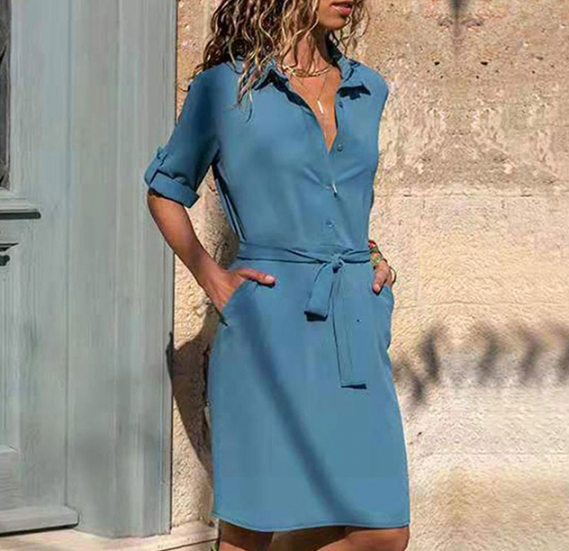 Anelie - super stylisches kleid für den frühling