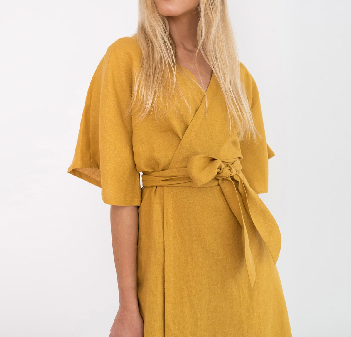 Janna - super stylisches leinen kleid für damen
