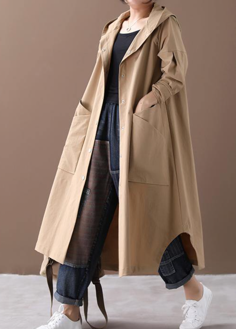 Millas - warme lange jacke für die herbst- und winterzeit