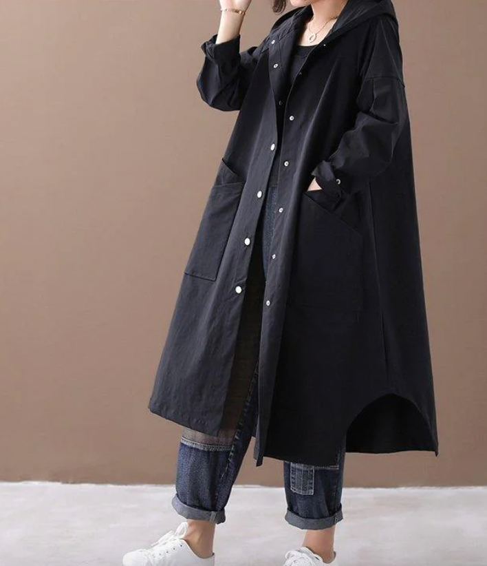 Millas - warme lange jacke für die herbst- und winterzeit