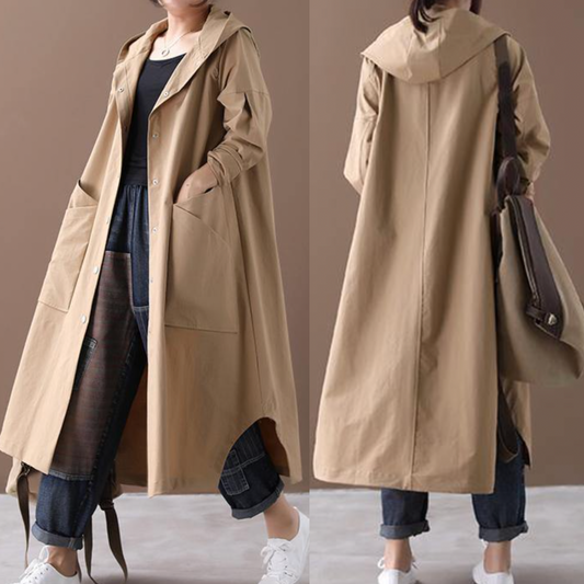 Millas - warme lange jacke für die herbst- und winterzeit