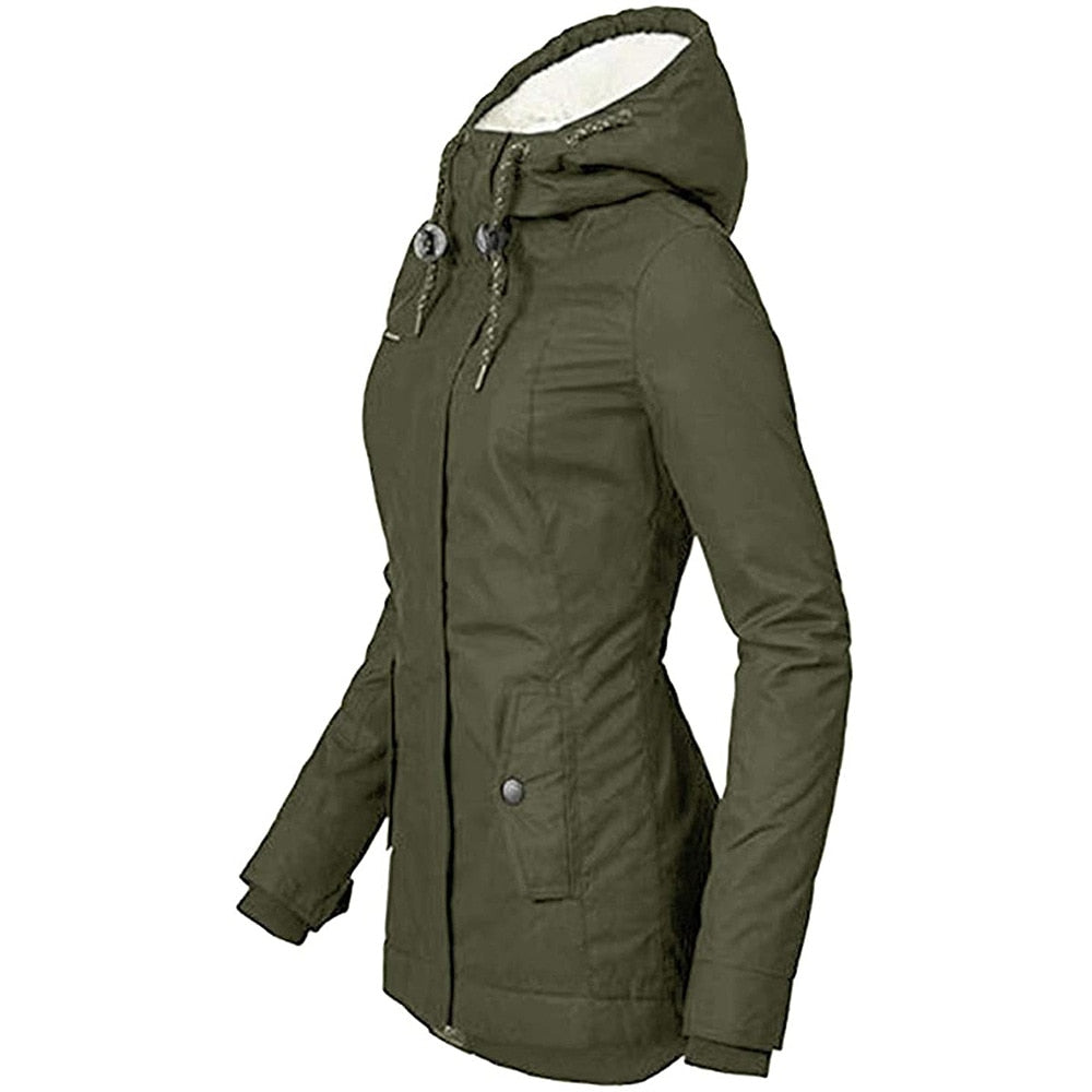 Sophiea - warme winterjacke für damen