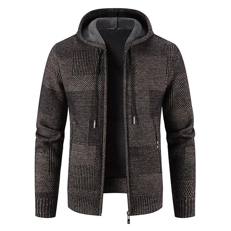 Calvina - stylischer zipper-pullover für herren (italienisches design)