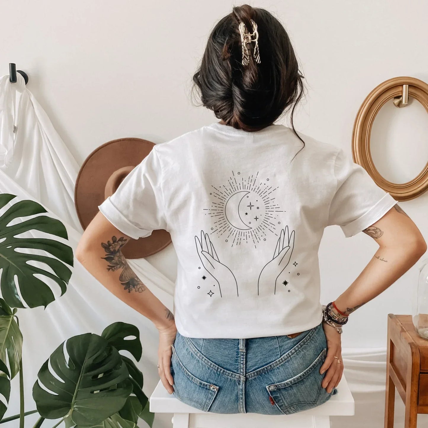 Nieva - nodisches shirt mit m design
