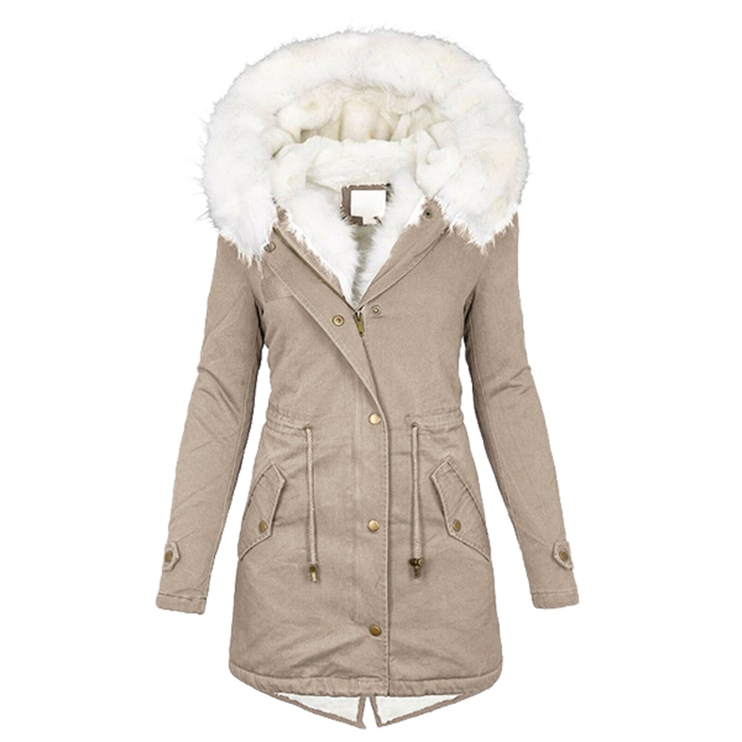 Lillie™ Stijlvolle Warm Gevoerde Dames Winterjas - Luna Luci