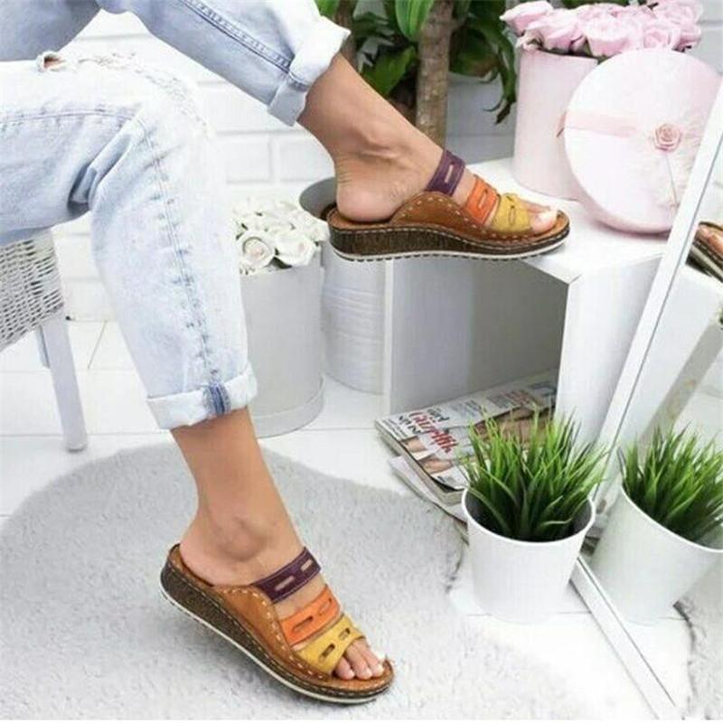 3COLOR - premium orthopädische sommersandalen mit gesundheitssohle