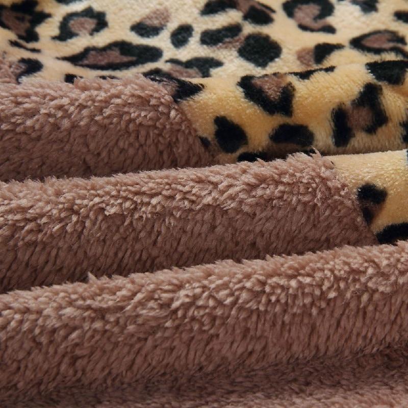 Teddy pullover - extrem warmer und kuscheliger hoodie mit stylischem leopardenmuster für den frühling