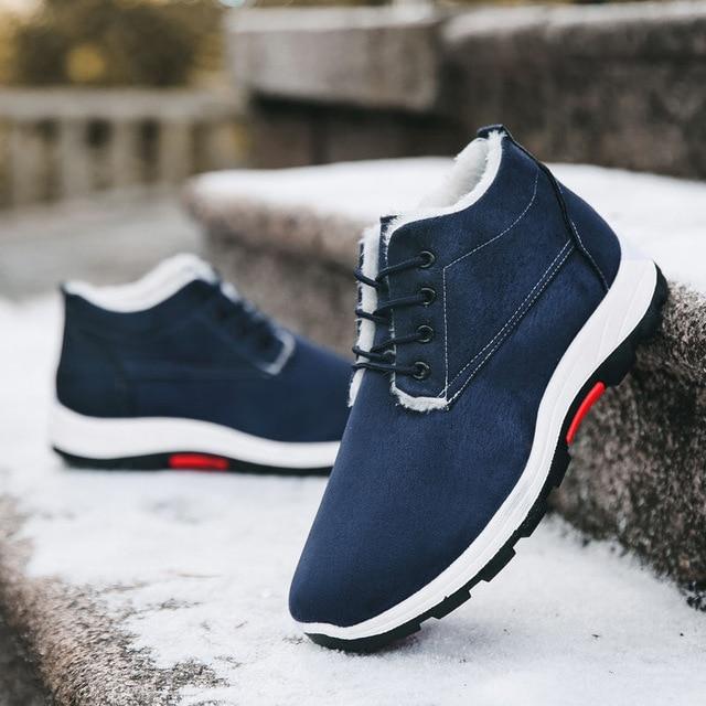 WOLF - warme, modische und innen gefütterte Schuhe