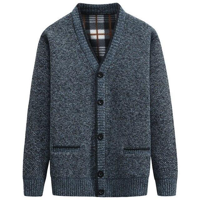 LUCIANO - Elegante und warme Strickjacke