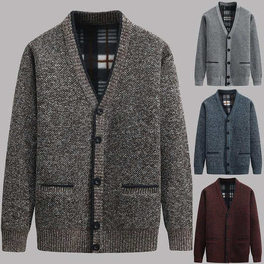 LUCIANO - Elegante und warme Strickjacke