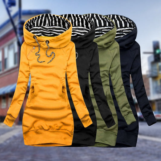 Limak - warmes, übergroßes und langärmeliges sweatshirt für den winter