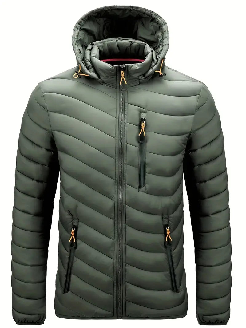 Evershield - winterjacke für herren, leicht und warm
