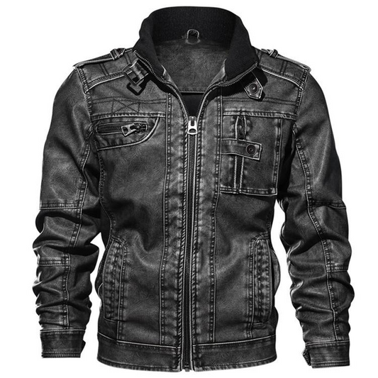 Alexander - elegante premium lederjacke für herren