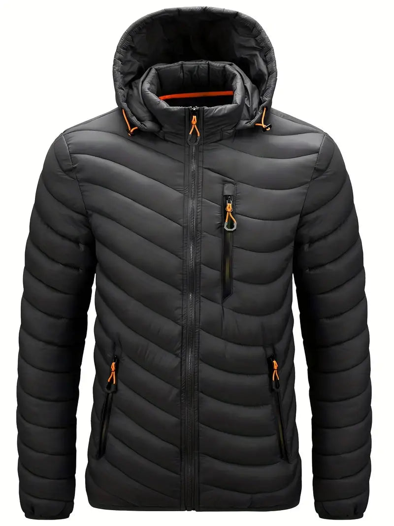 Evershield - winterjacke für herren, leicht und warm