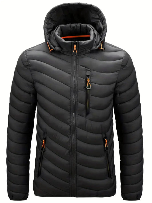 Evershield - winterjacke für herren, leicht und warm