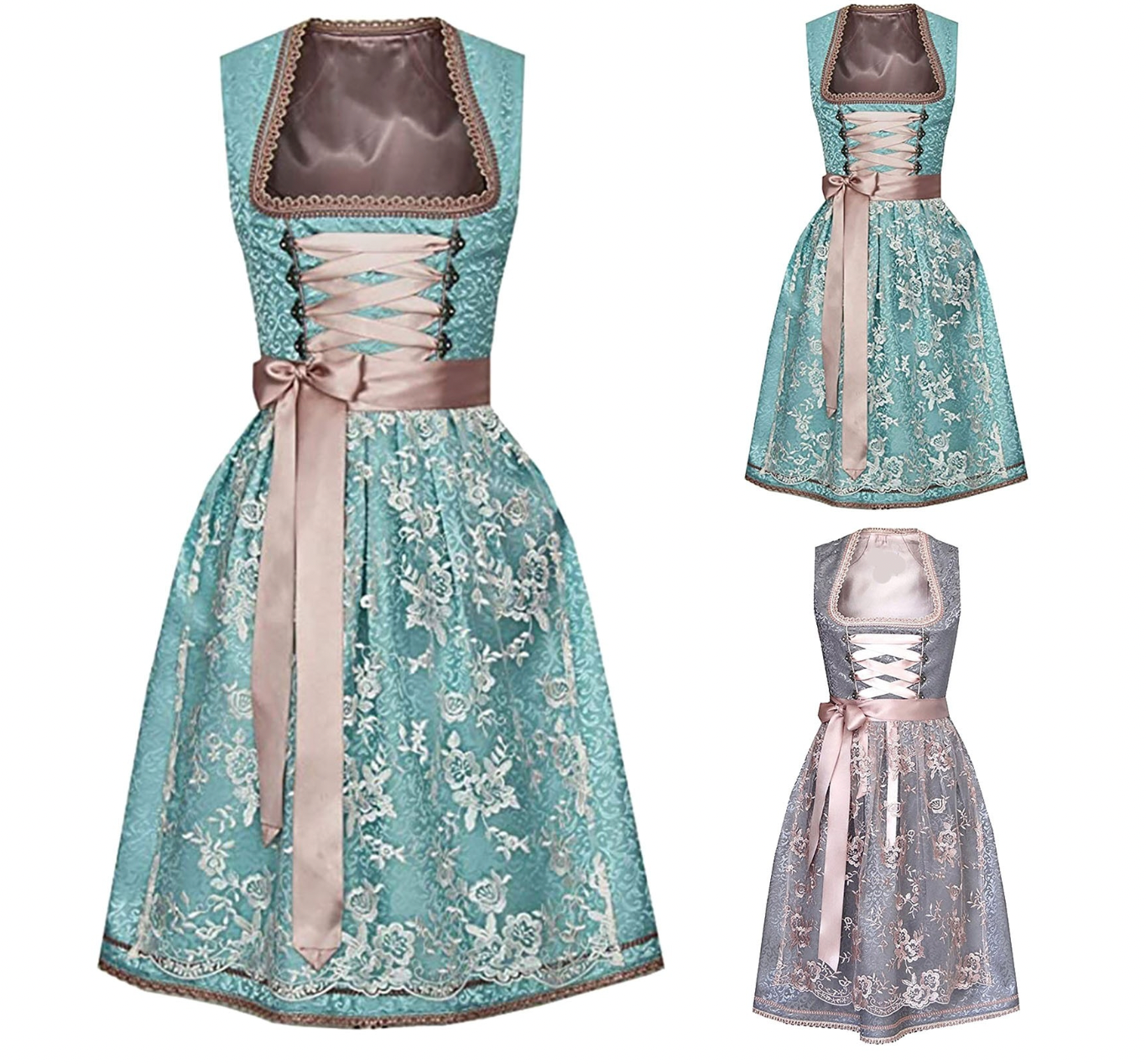 Trachtig mia- einzigartige tracht für damen mit schürze und bluse