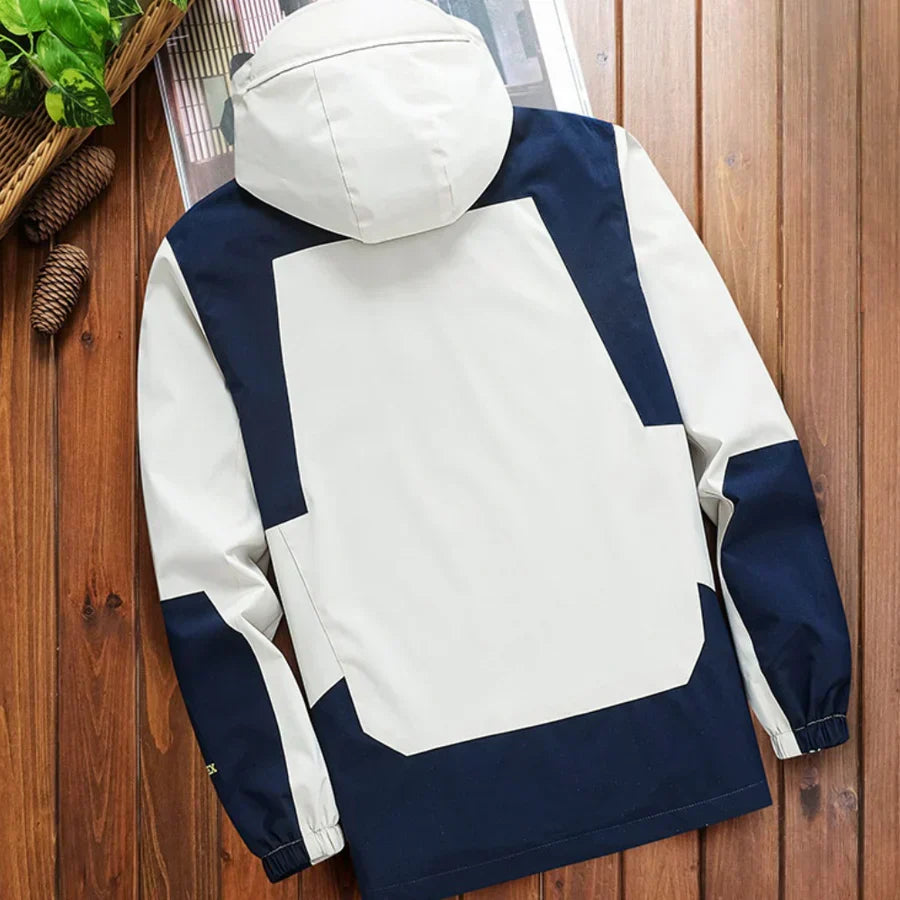 Eirik - praktische herren-windjacke mit kapuze