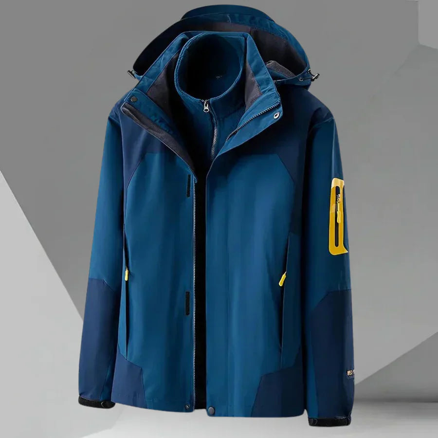 Eirik - praktische herren-windjacke mit kapuze