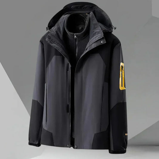 Eirik - praktische herren-windjacke mit kapuze