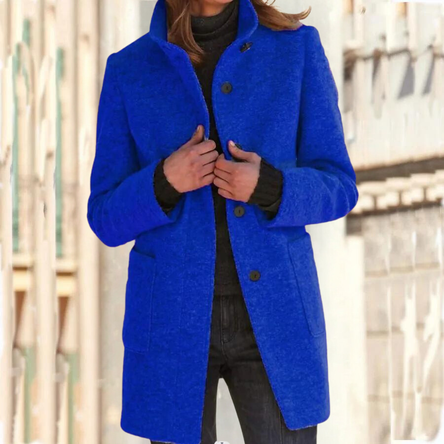 Elegante damenjacke mit stehkragen - Camille