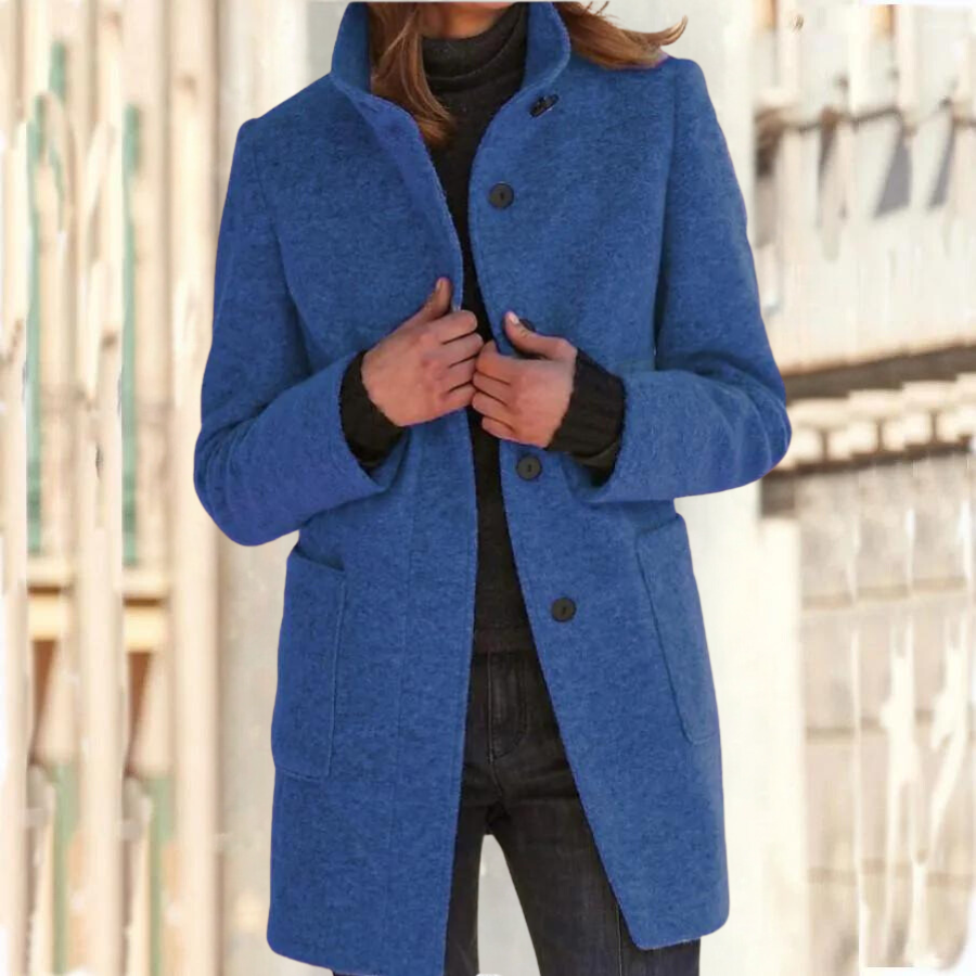 Elegante damenjacke mit stehkragen - Camille