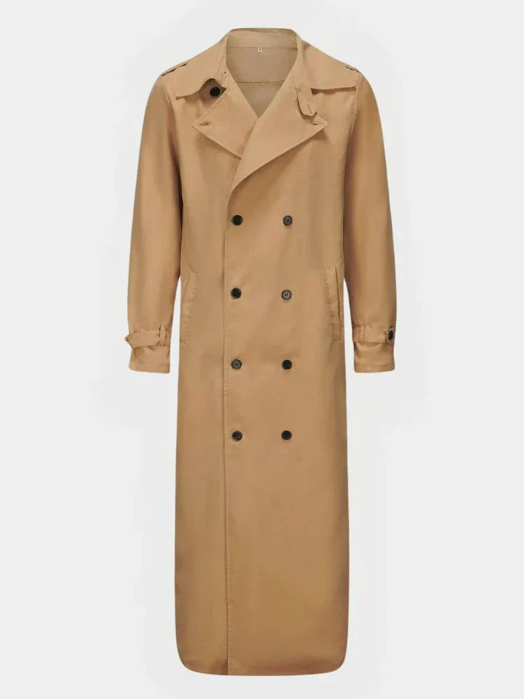 Eleganter winter-trenchcoat für herren – Kramer