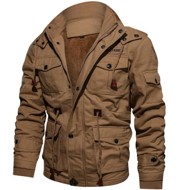 Mit fleece gefütterte winterjacke – Corbin